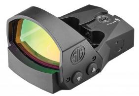 Sig Sauer Electro-Optics Romeo1Pro 1x 30mm Obj 3 MOA Red Dot Black CR1632 Lithium - SOR1P100