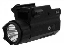 TacFire Pistol Compact Size Clear 360 Lumens Black Aluminum - FLP360C