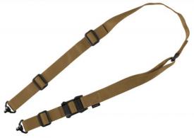 Magpul MS1 QDM Sling 1.25" W Adjustable Two-Point Coyote Nylon Webbing for Rifle - MAG939-COY