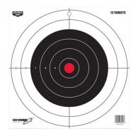Birchwood Casey EZE-Scorer Bull's-Eye Bullseye Paper Target 12" x 12" 13 Per Pack - 37013