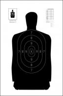 Action Target B-29 Qualification Target Silhouette Hanging Paper Target 11.50" x 22" 100 Per Box - S-29-100