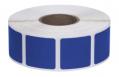ACTION TARGET INC Square Target Pasters 7/8" 1000 Per Roll Blue - PAST/TXBL