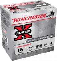 Winchester Ammo Super X High Brass 16 Gauge 2.75" 1 1/8 oz 4 Round 25 Bx/ 10 Cs - X16H4