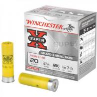 Winchester Super-X  20 Gauge 2.75" 7/8 oz #7.5 Shot 25rd box - XU207