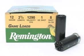 Main product image for Remington  Game Loads 12 Gauge 2.75\" 1oz   # 8  25rd box