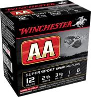 Main product image for Winchester  AA Super Sport 12 Gauge Ammo  2.75" 1 oz  #8 Shot 1350fps  25rd box