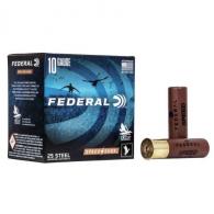 Federal Waterfowl Speed-Shok Steel 10 Gauge Ammo #BBB 25 Round Box - WF107BBB