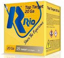 Main product image for RIO AMMUNITION Top Target 20 Gauge 2 3/4" 7/8 oz 7.5 Shot 25 Bx/ 10 Cs