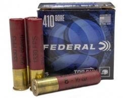 Federal Top Gun Sporting 410 Gauge Ammo  2.5" 1/2 oz  #8 Shot 25rd box - TGS412148
