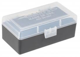 Berrys 403 Ammo Box 38 Special,357 Mag 50rd Clear Lid w/Black Bottom - 61687