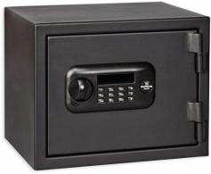 Bulldog Digital Fire Safe Vault Keypad/Key Entry Black Steel - BD1090F