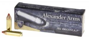 Alexander Arms Rifle Ammo 50 Beowulf 300 gr Hornady FTX Polymer Tip 20 Bx/ 10 Cs - AB300FTXBX