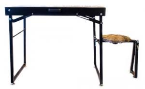 BenchMaster Mark Thompson Long Range Shooting Table with Chair 36" x 23.50" Steel - SMST2