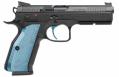 CZ Shadow 2 SAO Blue/Black 4.89" 9mm Pistol - 91245