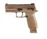Sig Sauer P320 M18 Carry 9mm 3.9" Coyote PVD, Optic Cut, 17+1/21+1