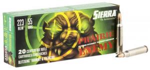 Sierra GameChanger Sierra BlitzKing 223 Remington Ammo 55 gr 20 Round Box - A145509