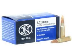 FN Lead Free 5.7x28mm 27 gr Lead-Free Hollow Point 50 Bx/ 40 Cs (2000 rounds Sold by Case) - 10700012