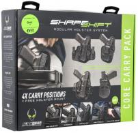 Alien Gear Holsters ShapeShift Core Carry Pack Compatible with For Glock 43x Polymer Black - SSHK0939RHR15XXX