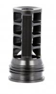 Huxwrx 1598 QD 338 Muzzle Brake Black with 3/4"-24 tpi Threads & 2.30" OAL for 338 Cal AR-Platform - 1040