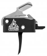 Rise Armament RA-434 High Performance AR-Platform Black Hardcoat Anodized Single-Stage Flat 3.50 lbs - RA434BLKAWP