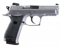 Sar USA K2 Compact .45 ACP 4.70" 14+1 Stainless Steel Black Polymer Grip - K245CST