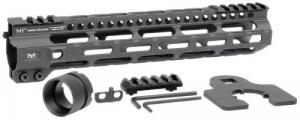 Midwest Industries Combat Lightweight AR-15 Black Hardcoat Anodized Aluminum/Polymer 10.50" Picatinny/M-LOK - MICRLW105
