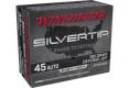 Main product image for Winchester Ammo Silvertip 45 ACP 185 gr Silvertip Jacket Hollow Point 20rd box