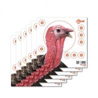 Allen EZ Aim Four Color Paper 12" x 12" Turkey 6 Per Pack - 15322