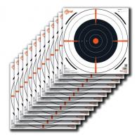 Allen EZ Aim Paper 12" x 12" Bullseye Black/Orange/White 12 Per Pack - 15334