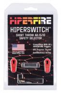 HIPERFIRE Hiperswitch Safety Selector AR Platform Red Steel Ambidextrous - HPSRED