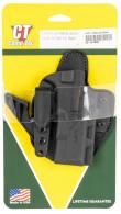 Comp-Tac C852GL261RBKN eV2 Max Black Kydex Holster w/Leather Backing IWB fits For Glock 19 Gen1-5 Right Hand - C852GL052RBKN