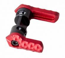 Seekins Precision Safety Selector 60/90 Degree Red Anodized Aluminum Ambidextrous - 0011580012