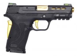 Smith & Wesson Performance Center M&P 9 Shield EZ M2.0 Gold Ported No Thumb Safety 9mm Pistol - 13228