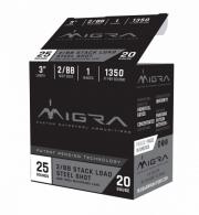 Migra Ammunitions M20S246P Combinational Weekender 20 Gauge 3" 1 oz 2, 4 Shot 25 Per Box/6 Cs - 1072