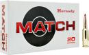 Hornady Match 6mm ARC 108 gr Extremely Low Drag-Match 20 Bx/ 10 Cs - 81608