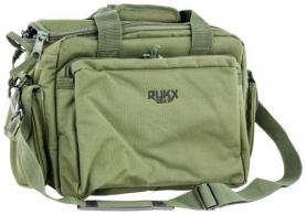 RUKX GEAR Tactical Range Bag 16" Green Green 600D Polyester - ATICTRBG