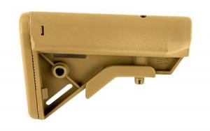 B5 Systems Bravo Stock Coyote Brown Synthetic for AR15/M4 with Mil-Spec Receiver Extension - BRV1086