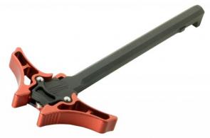 TIMBER CREEK OUTDOOR INC Enforcer Ambidextrous Charging Handle AR-Platform Red Anodized Aluminum - EAMBICHR