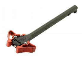 TIMBER CREEK OUTDOOR INC Enforcer Mini Ambidextrous Charging Handle AR-Platform Red Anodized Aluminum - EMAMBICHR