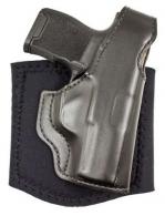 Desantis Gunhide Die Hard Ankle Rig Black Saddle Leather S&W J Frame 36,37,60 Right Hand - 014PC02Z0