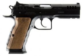 Italian Firearms Group Stock I 10mm Auto 4.50" 13+1 Black Steel Slide Wood Grip - TF-STOCKI-10