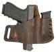 Versacarry Commander Distressed Brown Buffalo Leather OWB fits For Glock Right Hand Size 1 - 62101