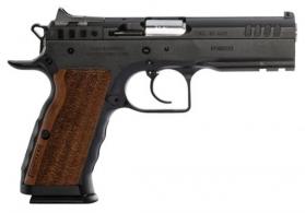Italian Firearms Group (IFG) Stock I .45 ACP 4.50" 10+1 Black Steel Slide Wood Grip - TF-STOCKI-45