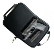 G*Outdoors Memory Foam Pistol Case Large Black 1 Handgun - GPS-1485PCMF