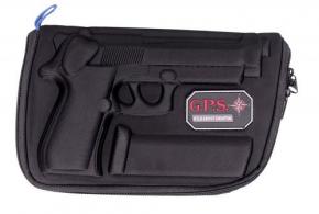 G*Outdoors Molded Pistol Case Black 1 Handgun for Beretta 92,96/Taurus PT92 - GPS-909PC