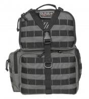 G*Outdoors Tactical Range Backpack Gray 1000D Nylon 3 Handguns - GPS-T1612BPG