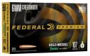 Federal Gold Medal 6mm Creedmoor 109 gr Long Range Hybrid Target 20 Bx/ 10 Cs - GM6CRDLRHT1