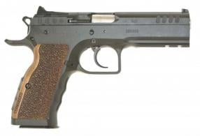 Italian Firearms Group Stock I 40 S&W 4.50" 14+1 Black Steel Slide Wood Grip - TF-STOCKI-40