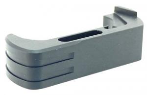 Cross Armory Extended Magazine Catch for Glock 17/19/22 Gen 4 And 5 Aluminum Black - CRG5MCBL
