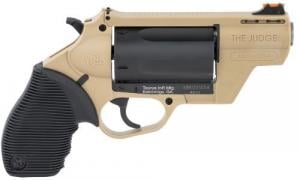 Taurus Judge Public Defender Dark Earth/Black 45 Colt Revolver - 2441021FDE